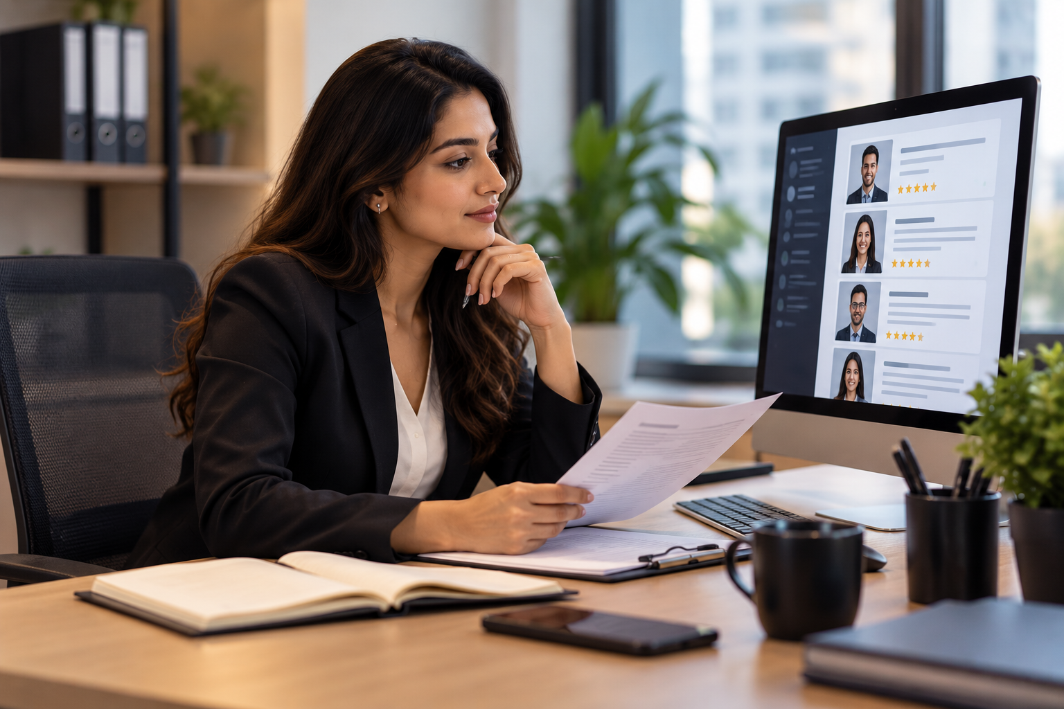 Candidate sourcing and screening